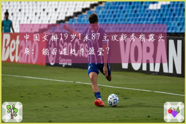 中国女排19岁1米87主攻新秀崭露头角：能否追赶李盈莹？